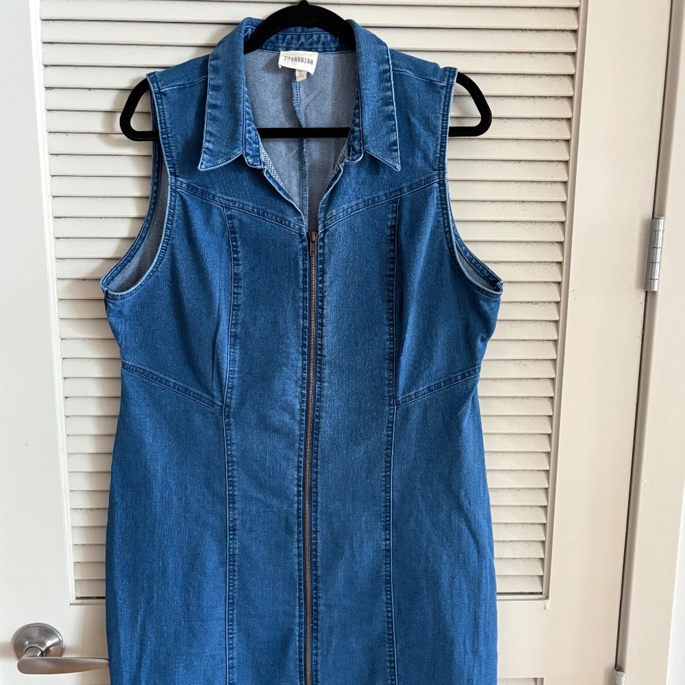 COPY - Plus size Jean dress